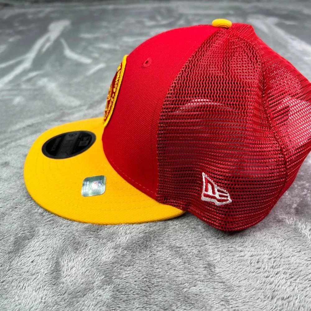 New Era Kansas City Chiefs NFL 23 Sideline Mesh 9Fifty Low Profile Snapback Hat‎